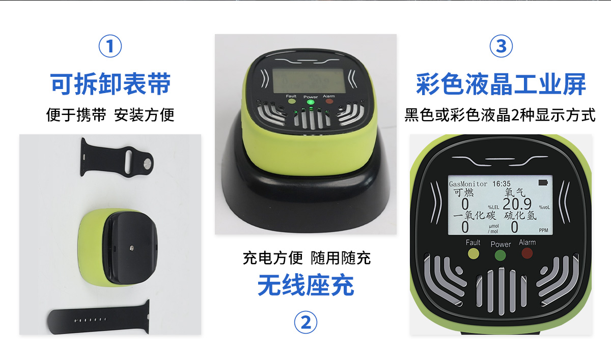 GSS-GP302秒表式四合一气体检测报警器_05